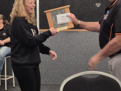 Angela Withey - Heaviest Ladies Snapper 6.20kg, 2nd Rosewarne Memorial