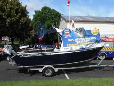 2019-2020 Boat ready for Christmas Parade