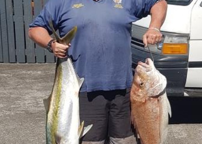 2020 2021 10.76kg King fish 8.89kg Snapper