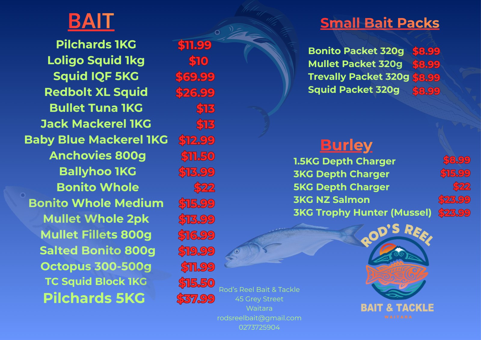 Rods price list Rods price list